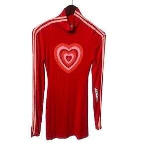 O-Mighty Red Heart Dress